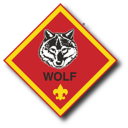 Wolf badge
